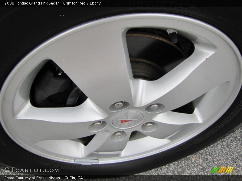 Crimson Red / Ebony 2008 Pontiac Grand Prix Sedan