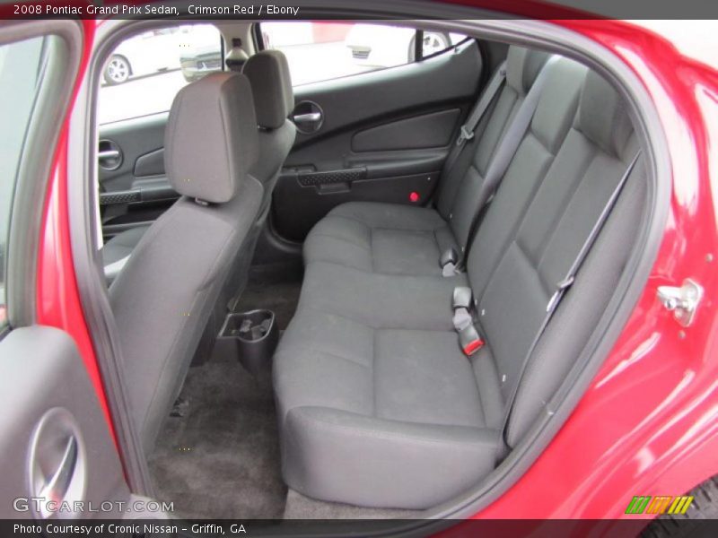 Crimson Red / Ebony 2008 Pontiac Grand Prix Sedan