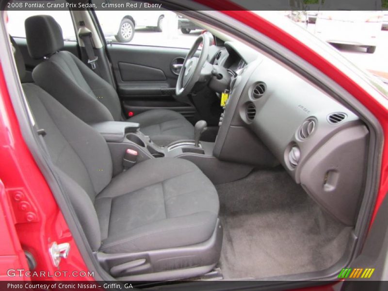 Crimson Red / Ebony 2008 Pontiac Grand Prix Sedan