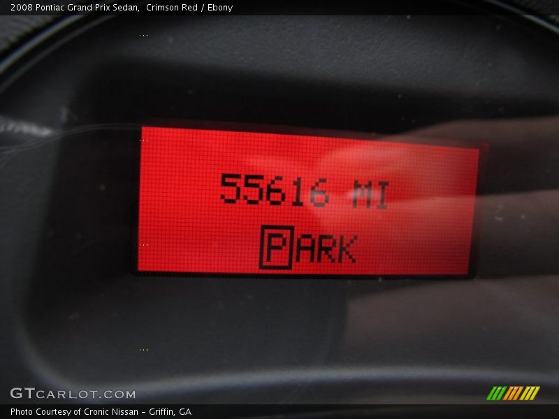 Crimson Red / Ebony 2008 Pontiac Grand Prix Sedan