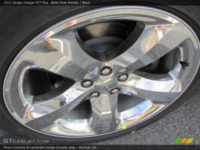 Billett Silver Metallic / Black 2011 Dodge Charger R/T Plus
