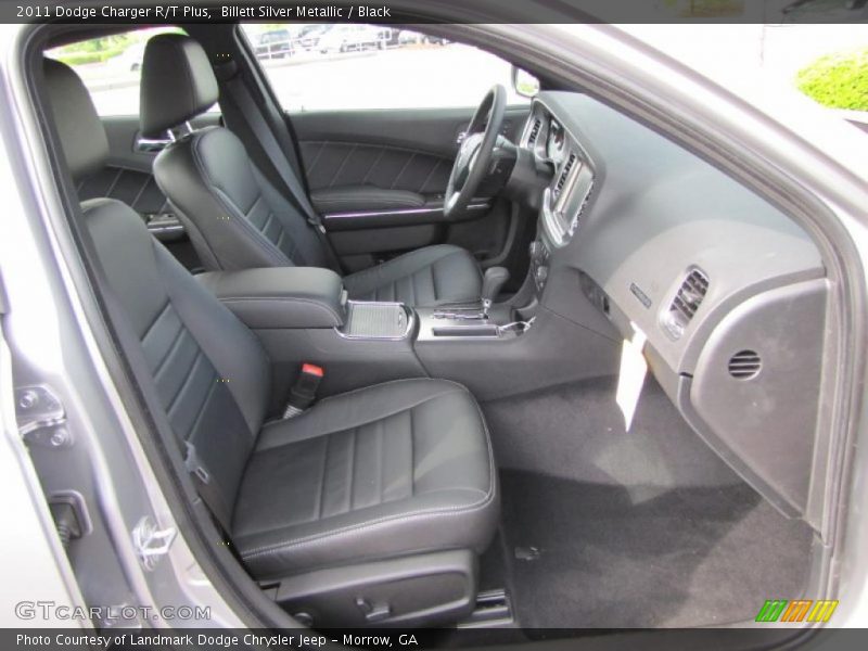 Billett Silver Metallic / Black 2011 Dodge Charger R/T Plus