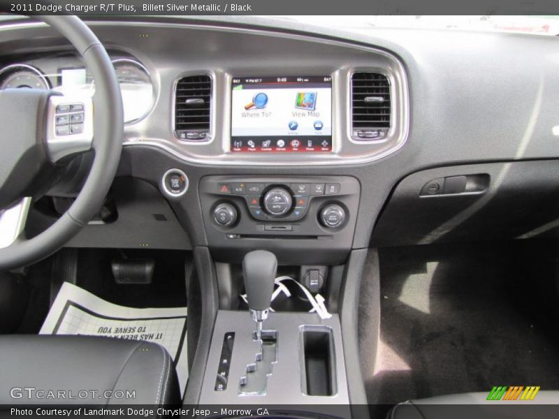 Billett Silver Metallic / Black 2011 Dodge Charger R/T Plus