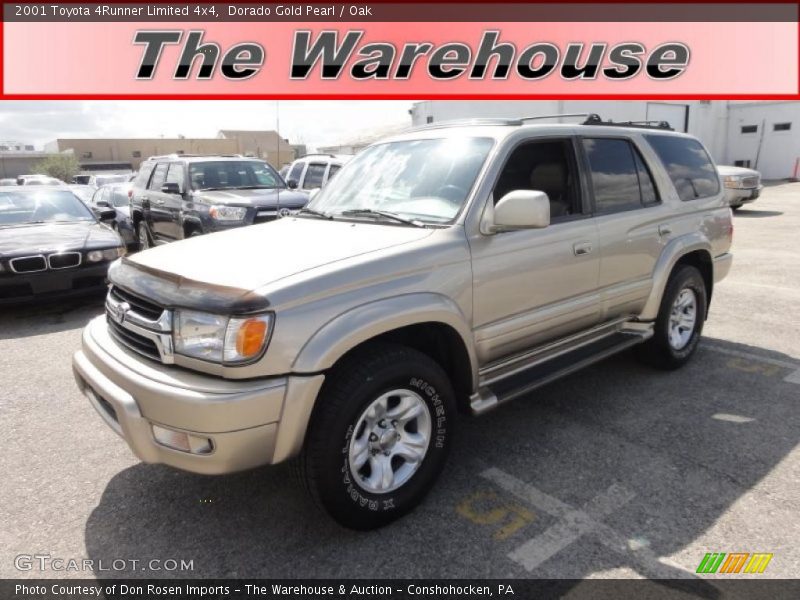Dorado Gold Pearl / Oak 2001 Toyota 4Runner Limited 4x4