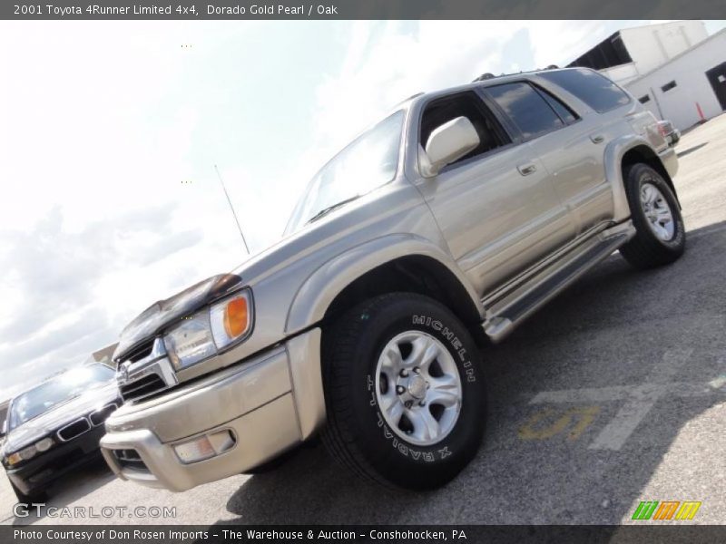 Dorado Gold Pearl / Oak 2001 Toyota 4Runner Limited 4x4