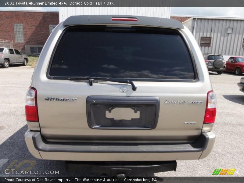 Dorado Gold Pearl / Oak 2001 Toyota 4Runner Limited 4x4