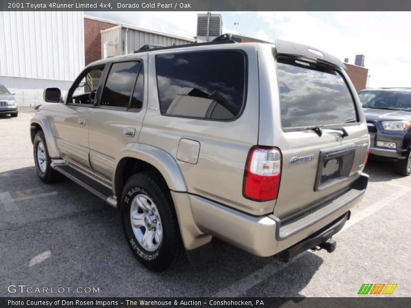 Dorado Gold Pearl / Oak 2001 Toyota 4Runner Limited 4x4