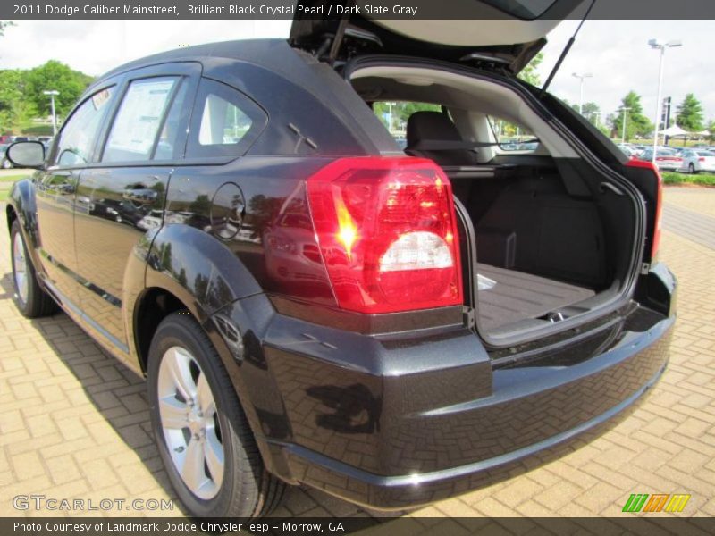 Brilliant Black Crystal Pearl / Dark Slate Gray 2011 Dodge Caliber Mainstreet