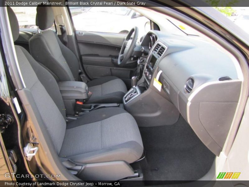 Brilliant Black Crystal Pearl / Dark Slate Gray 2011 Dodge Caliber Mainstreet