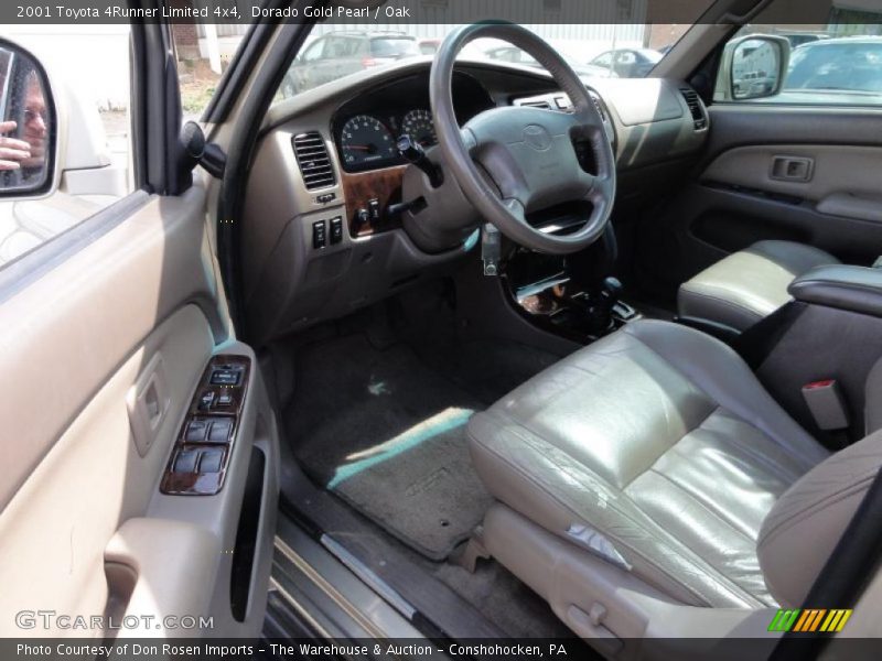 Dorado Gold Pearl / Oak 2001 Toyota 4Runner Limited 4x4