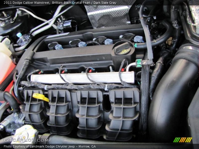 Brilliant Black Crystal Pearl / Dark Slate Gray 2011 Dodge Caliber Mainstreet