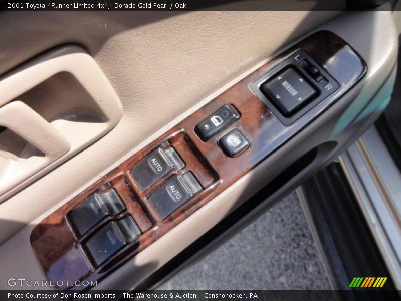Dorado Gold Pearl / Oak 2001 Toyota 4Runner Limited 4x4