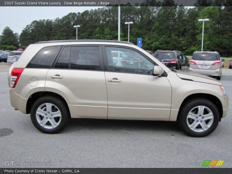  2007 Grand Vitara Luxury Clear Beige Metallic