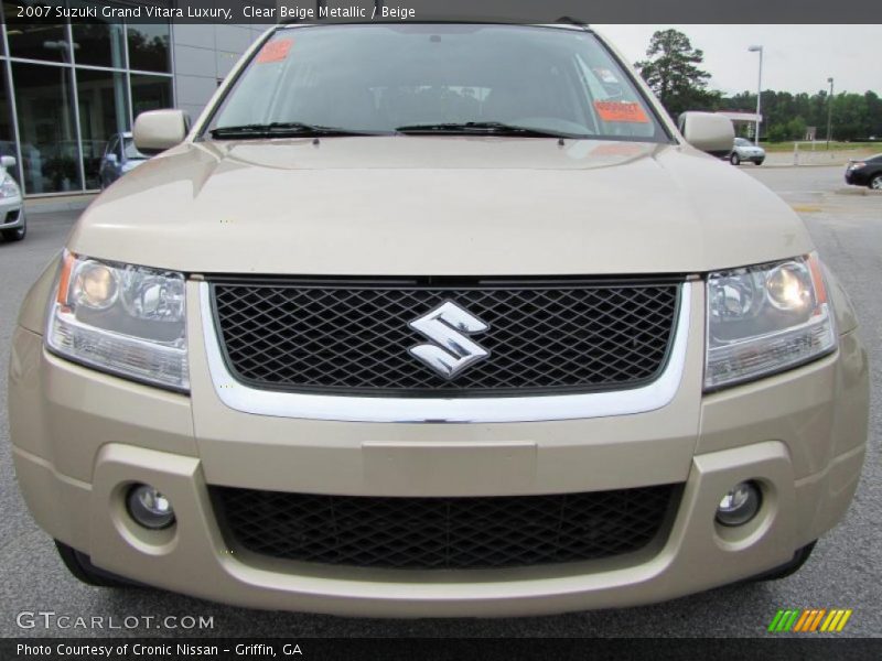 Clear Beige Metallic / Beige 2007 Suzuki Grand Vitara Luxury