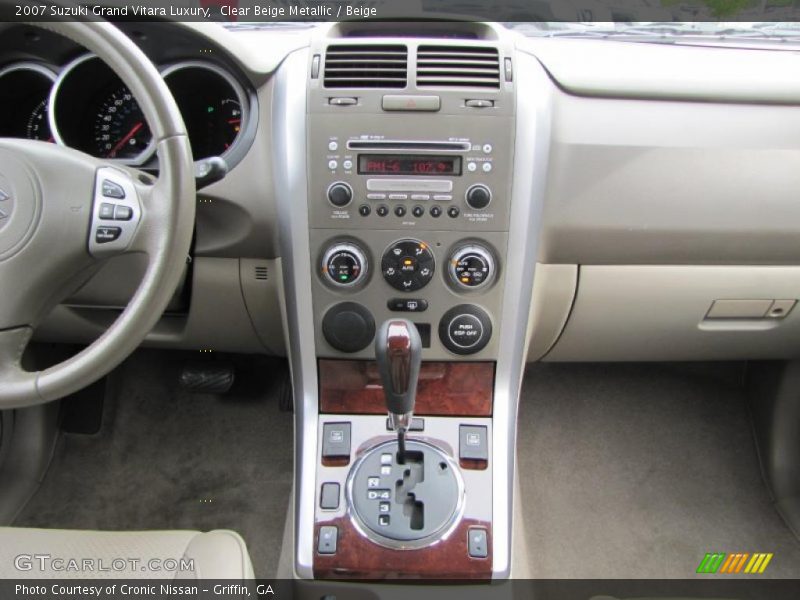 Controls of 2007 Grand Vitara Luxury