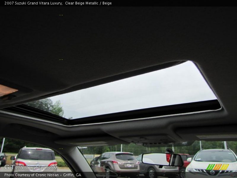 Clear Beige Metallic / Beige 2007 Suzuki Grand Vitara Luxury