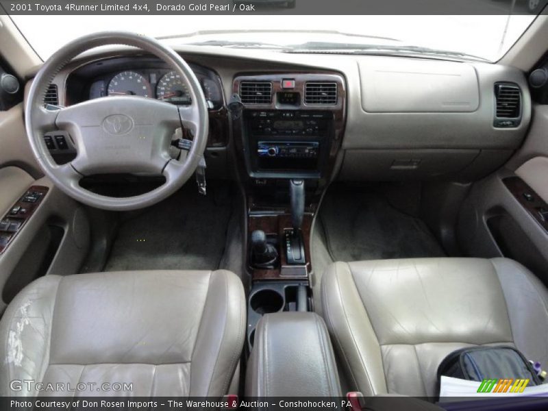 Dorado Gold Pearl / Oak 2001 Toyota 4Runner Limited 4x4