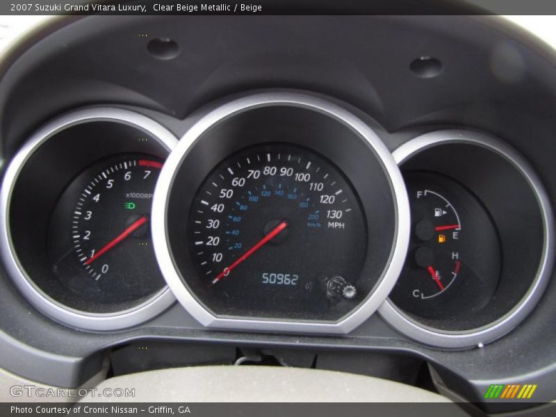  2007 Grand Vitara Luxury Luxury Gauges