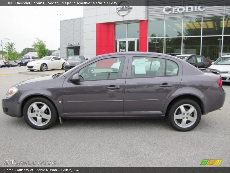 Majestic Amethyst Metallic / Gray 2006 Chevrolet Cobalt LT Sedan