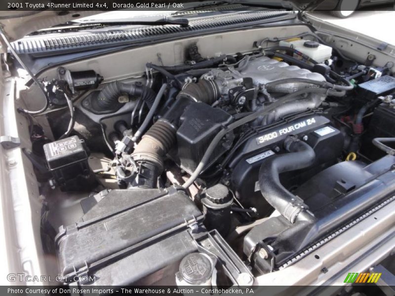 Dorado Gold Pearl / Oak 2001 Toyota 4Runner Limited 4x4