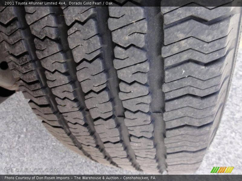 Dorado Gold Pearl / Oak 2001 Toyota 4Runner Limited 4x4