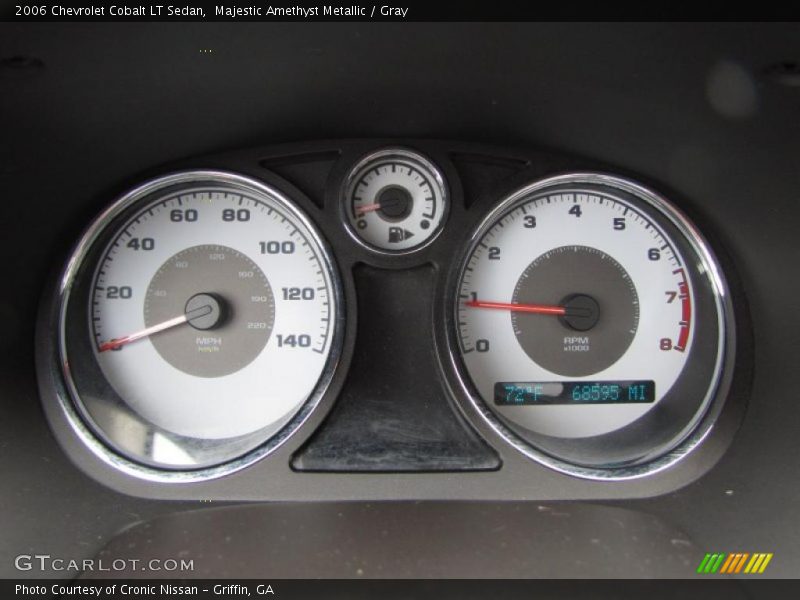 Majestic Amethyst Metallic / Gray 2006 Chevrolet Cobalt LT Sedan