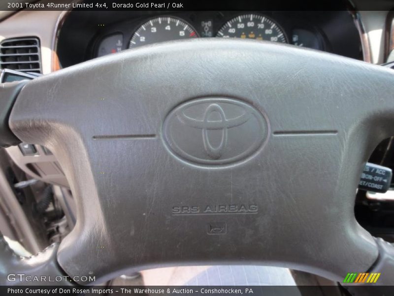 Dorado Gold Pearl / Oak 2001 Toyota 4Runner Limited 4x4
