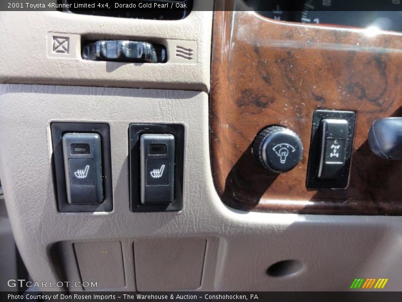 Dorado Gold Pearl / Oak 2001 Toyota 4Runner Limited 4x4