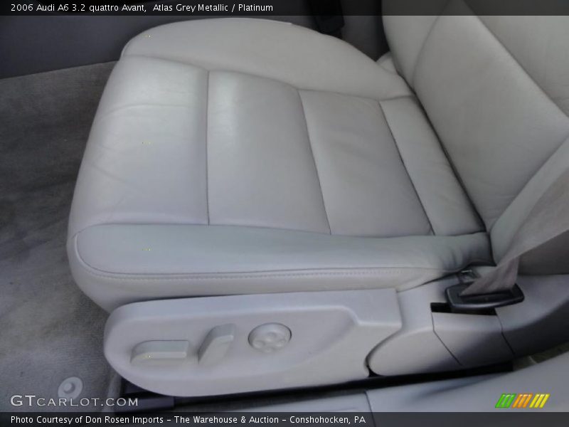 Atlas Grey Metallic / Platinum 2006 Audi A6 3.2 quattro Avant