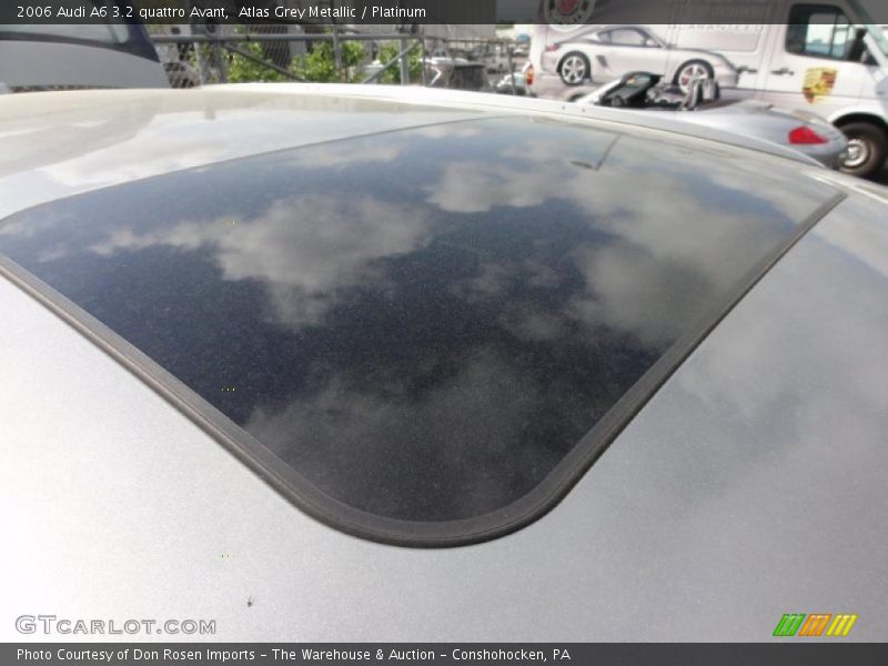 Atlas Grey Metallic / Platinum 2006 Audi A6 3.2 quattro Avant