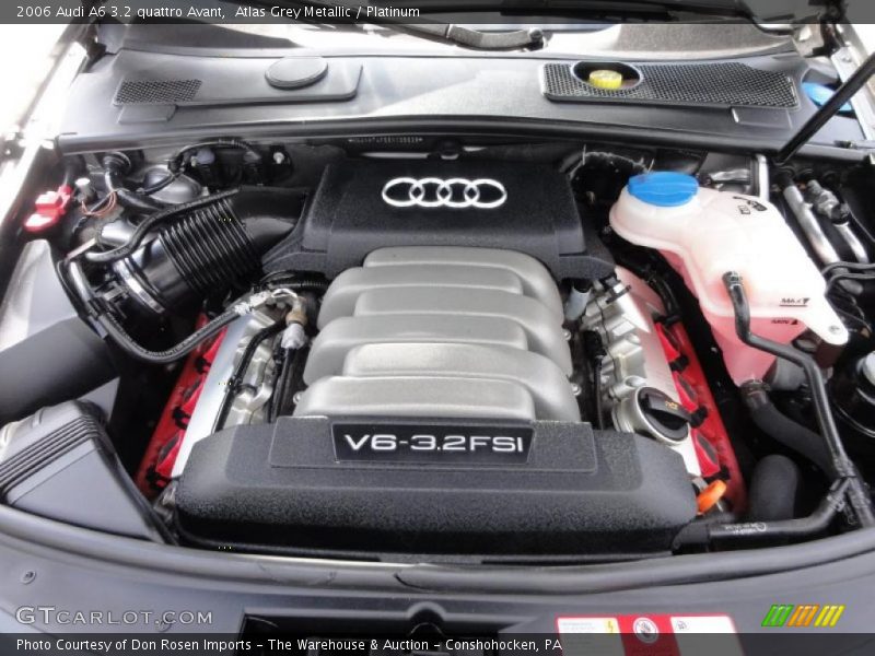  2006 A6 3.2 quattro Avant Engine - 3.2 Liter FSI DOHC 24-Valve VVT V6