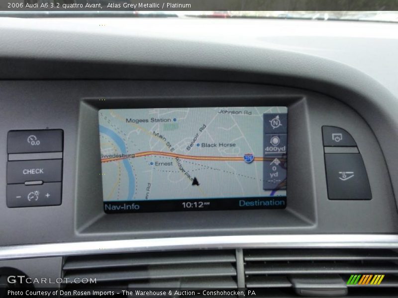 Navigation of 2006 A6 3.2 quattro Avant