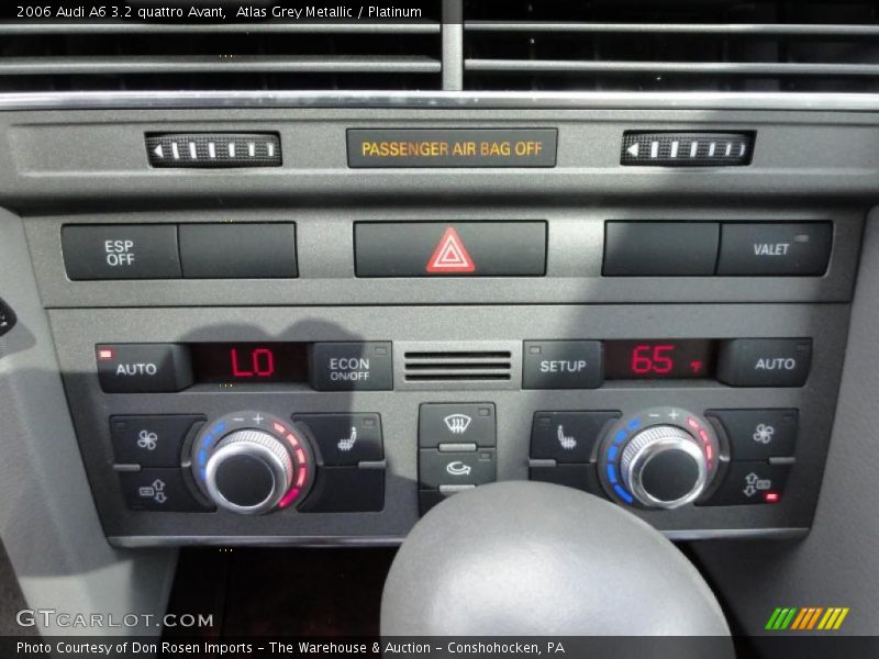 Controls of 2006 A6 3.2 quattro Avant