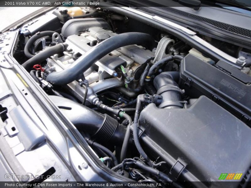 Ash Gold Metallic / Beige 2001 Volvo V70 XC AWD