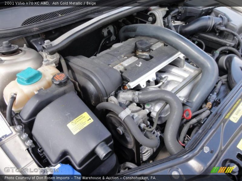 Ash Gold Metallic / Beige 2001 Volvo V70 XC AWD