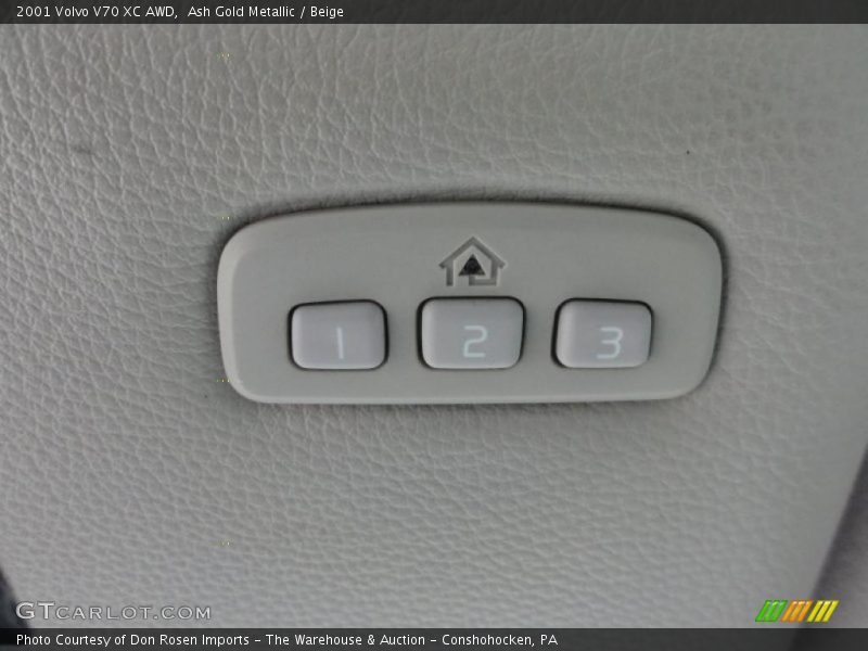 Ash Gold Metallic / Beige 2001 Volvo V70 XC AWD