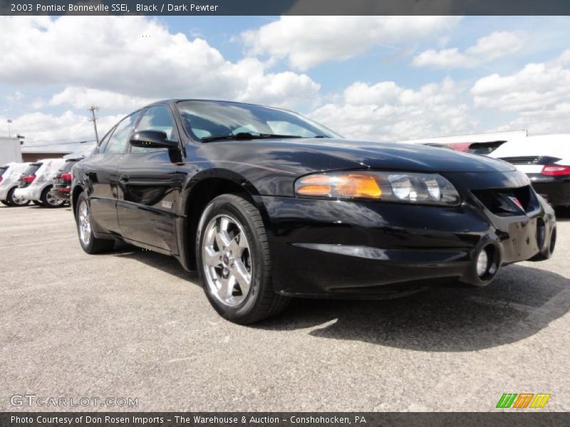 Black / Dark Pewter 2003 Pontiac Bonneville SSEi