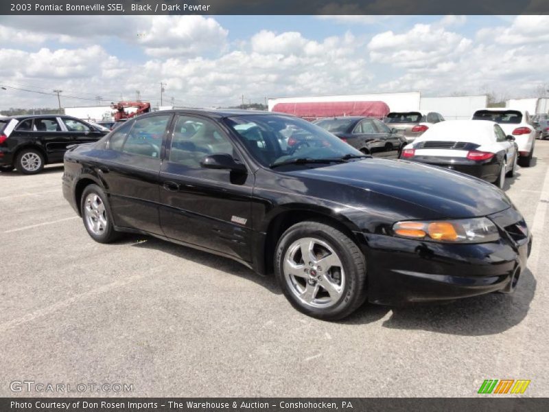 Black / Dark Pewter 2003 Pontiac Bonneville SSEi
