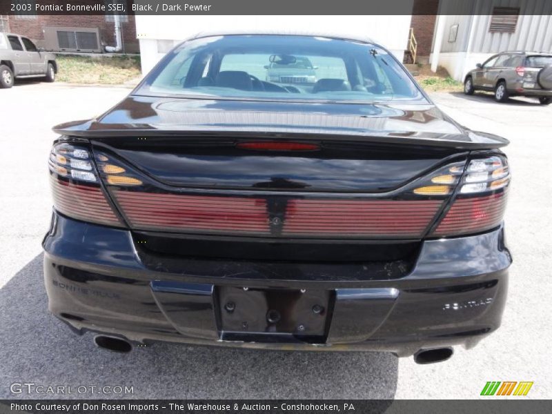 Black / Dark Pewter 2003 Pontiac Bonneville SSEi