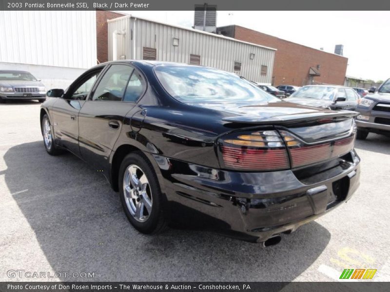 Black / Dark Pewter 2003 Pontiac Bonneville SSEi