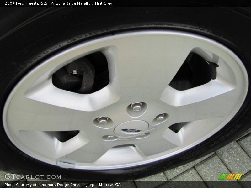 Arizona Beige Metallic / Flint Grey 2004 Ford Freestar SES