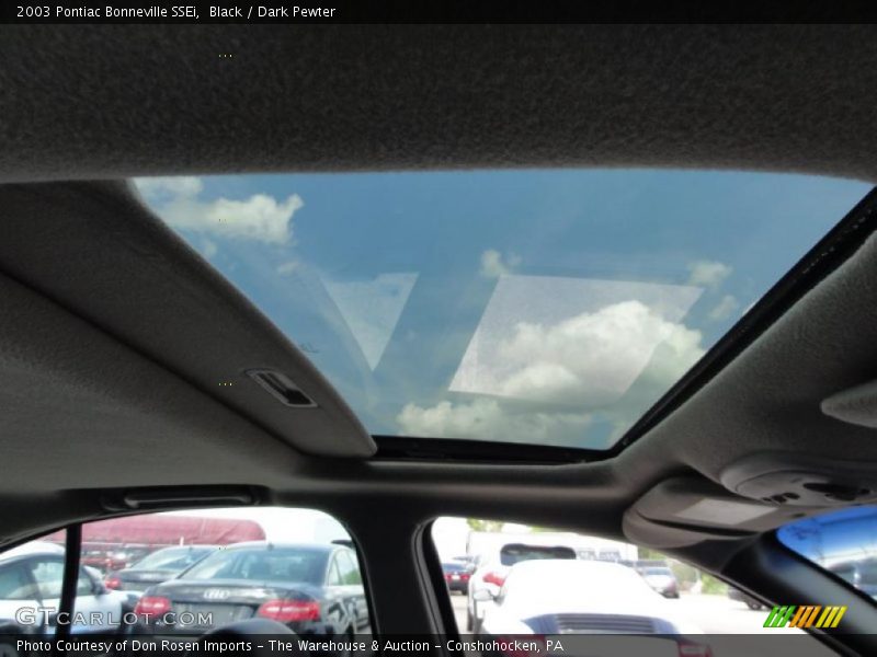 Black / Dark Pewter 2003 Pontiac Bonneville SSEi