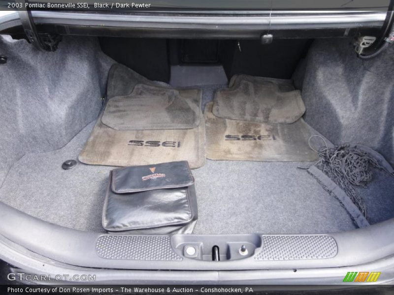  2003 Bonneville SSEi Trunk