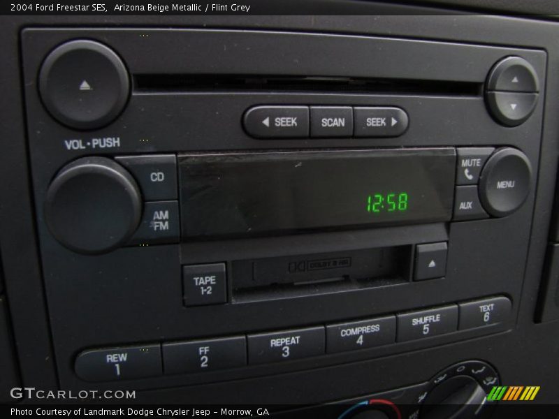 Arizona Beige Metallic / Flint Grey 2004 Ford Freestar SES