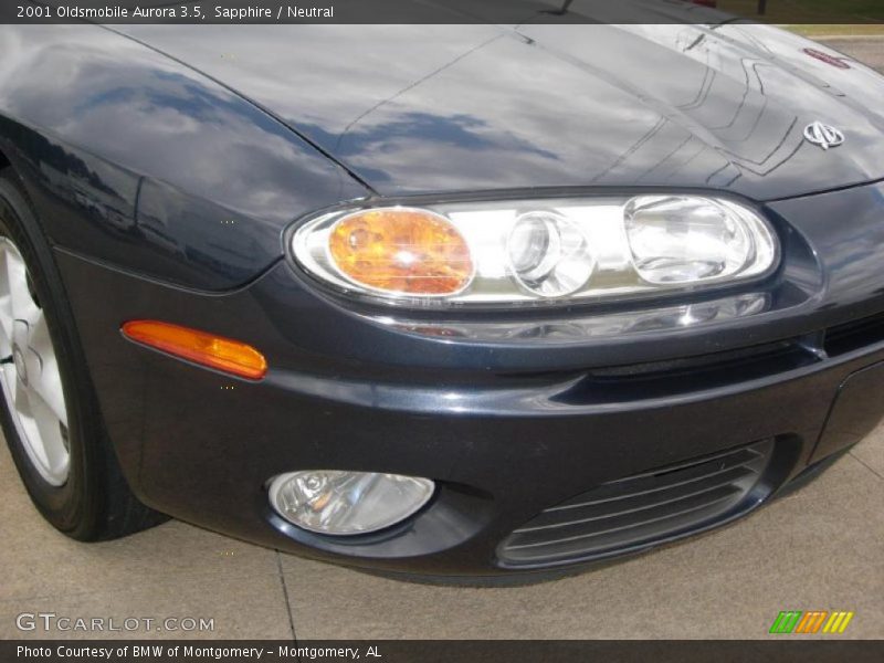 Sapphire / Neutral 2001 Oldsmobile Aurora 3.5