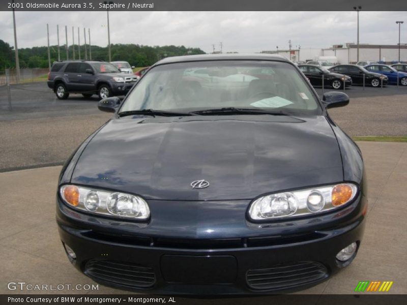 Sapphire / Neutral 2001 Oldsmobile Aurora 3.5