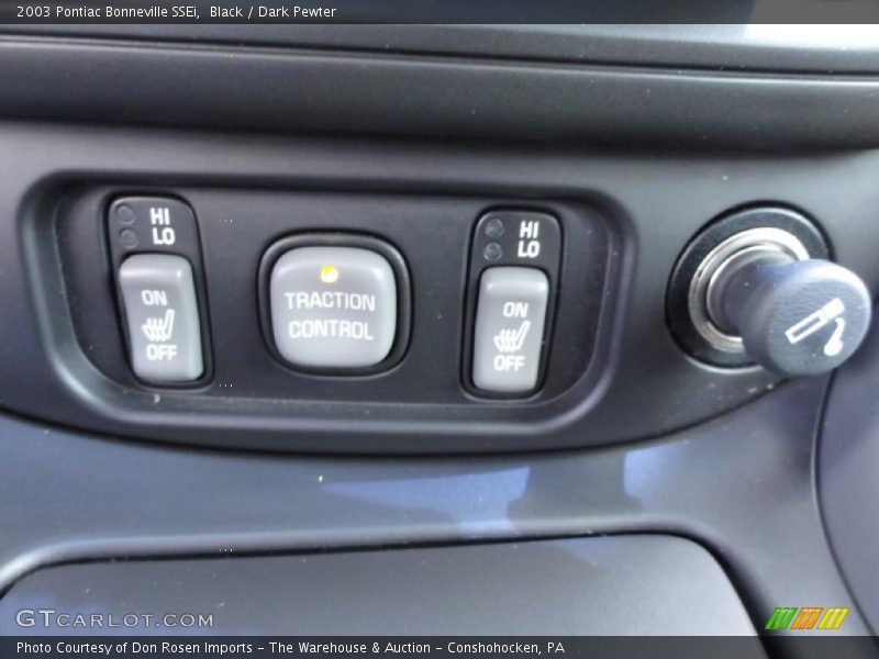 Controls of 2003 Bonneville SSEi