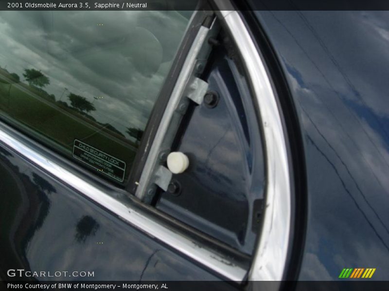 Sapphire / Neutral 2001 Oldsmobile Aurora 3.5