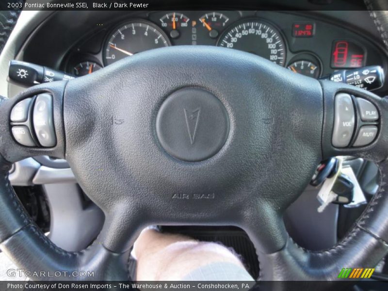  2003 Bonneville SSEi Steering Wheel
