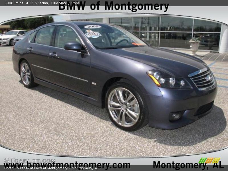 Blue Slate / Stone 2008 Infiniti M 35 S Sedan